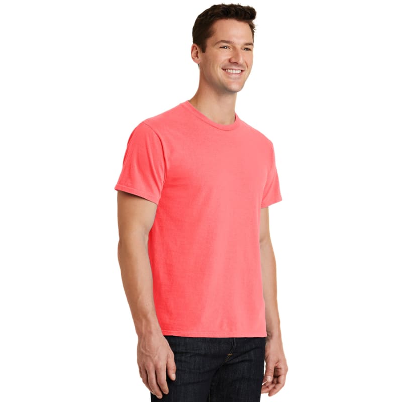 Port & Company Beach Wash Garment-Dyed Tee. 140
