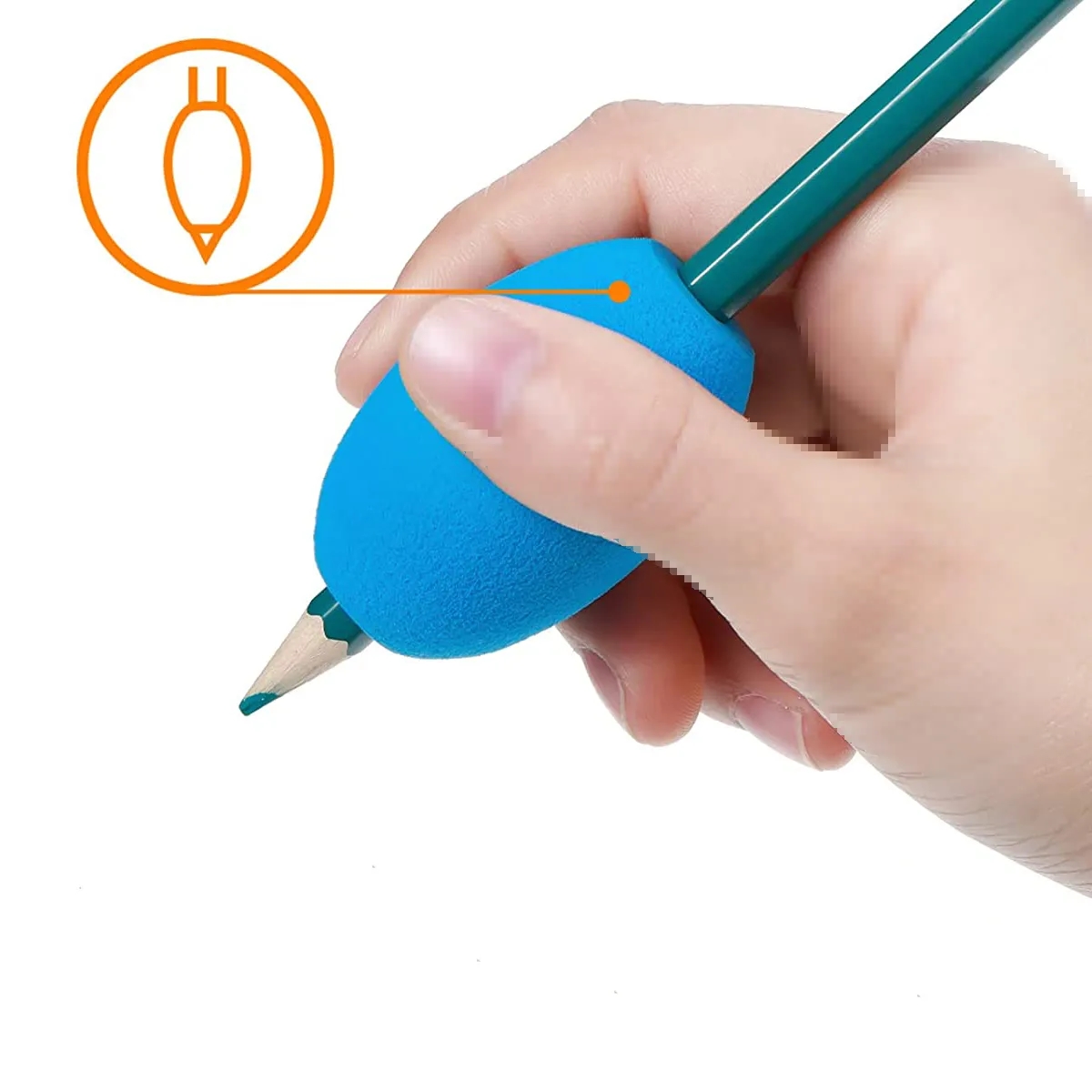 Egg Pen-Pencil Grips for Kids and Adults Colorful 3