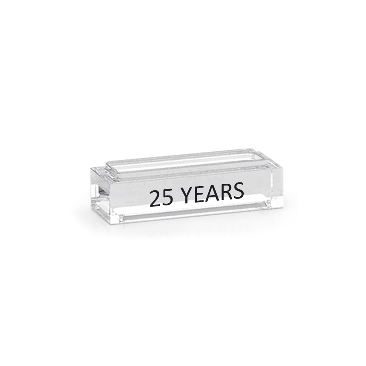 Stackable Clear Acrylic Bar Award 6