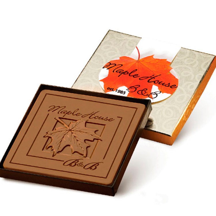 2oz. Chocolate Bar with 4"x4" Gift Box