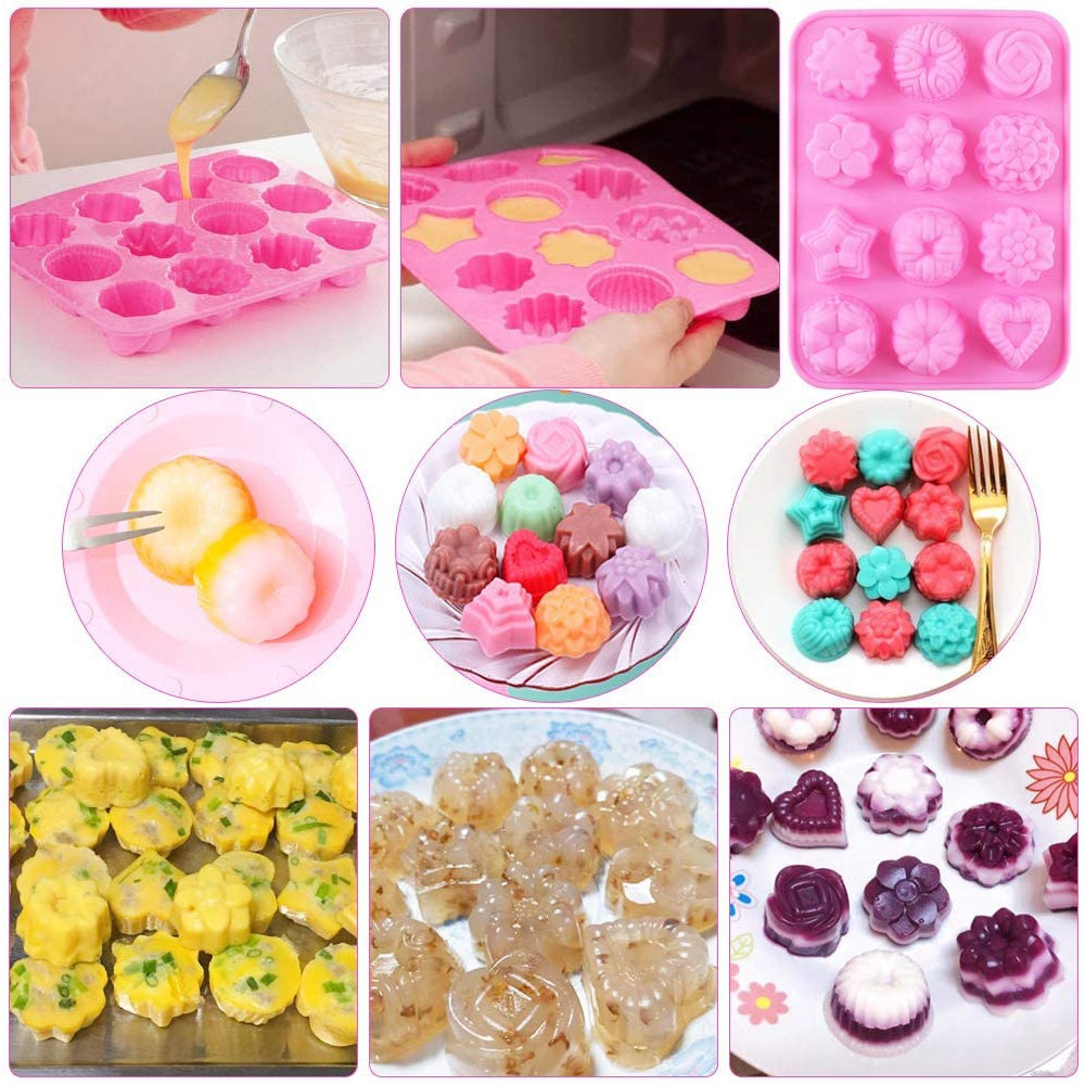 Silicone Molds For Baking Or Making Chocolate, Candy, Jelly 6