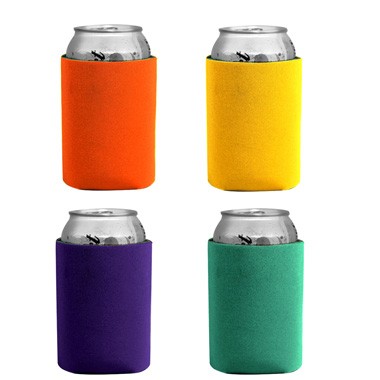 Neon Color Insulatd Beverage Holder, custom koozie with logo imprint 2