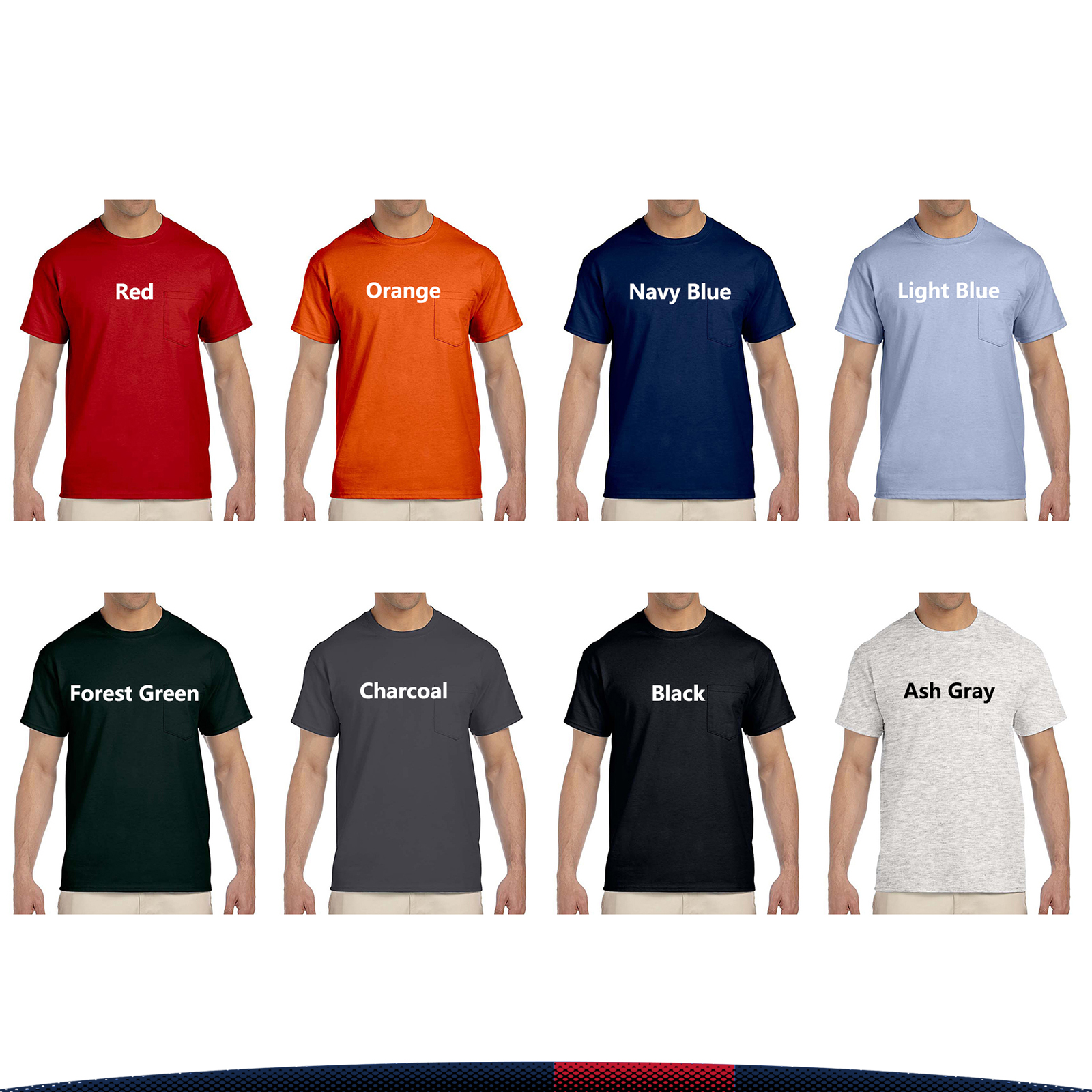 Gildan® 6.1 oz. 100% Adult Cotton T-shirts 1