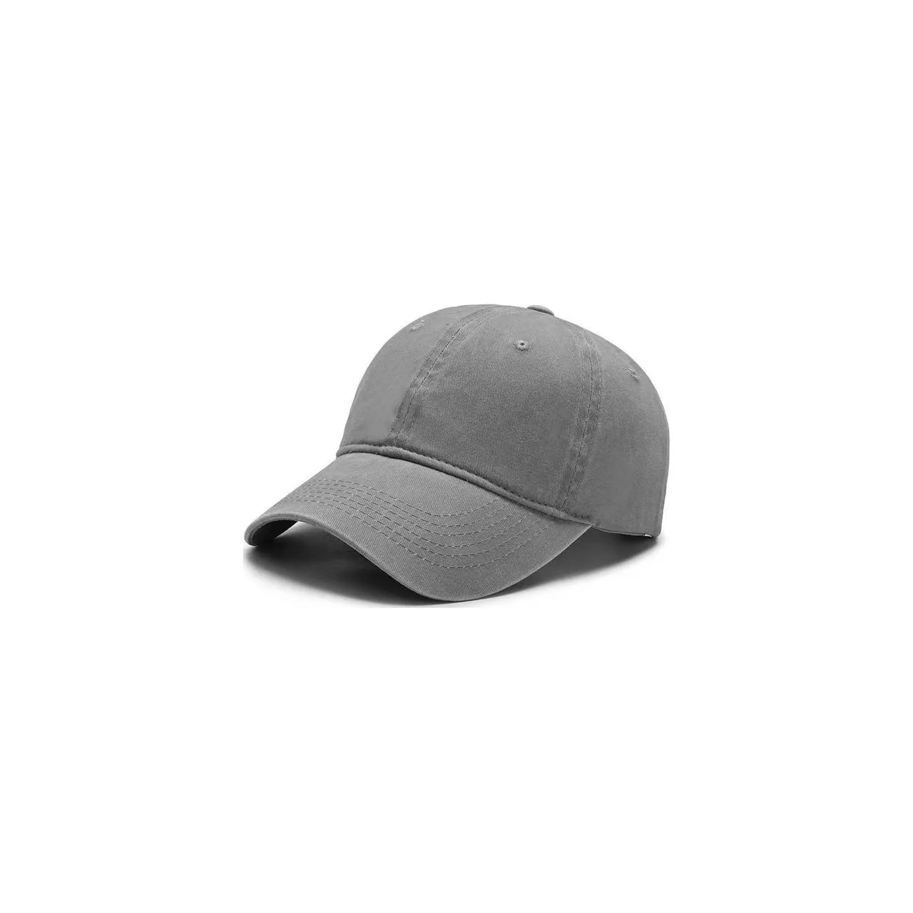 Washed Pigment Dyed Cotton Dad Baseball Cap 13