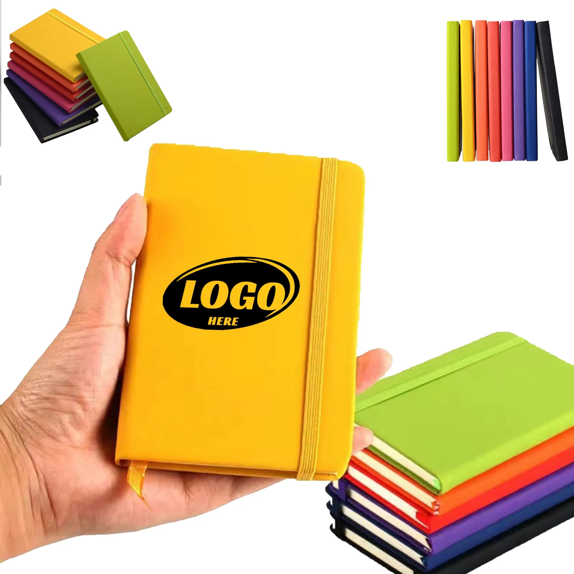 A6 Soft Touch Journal Hardcover Notebook