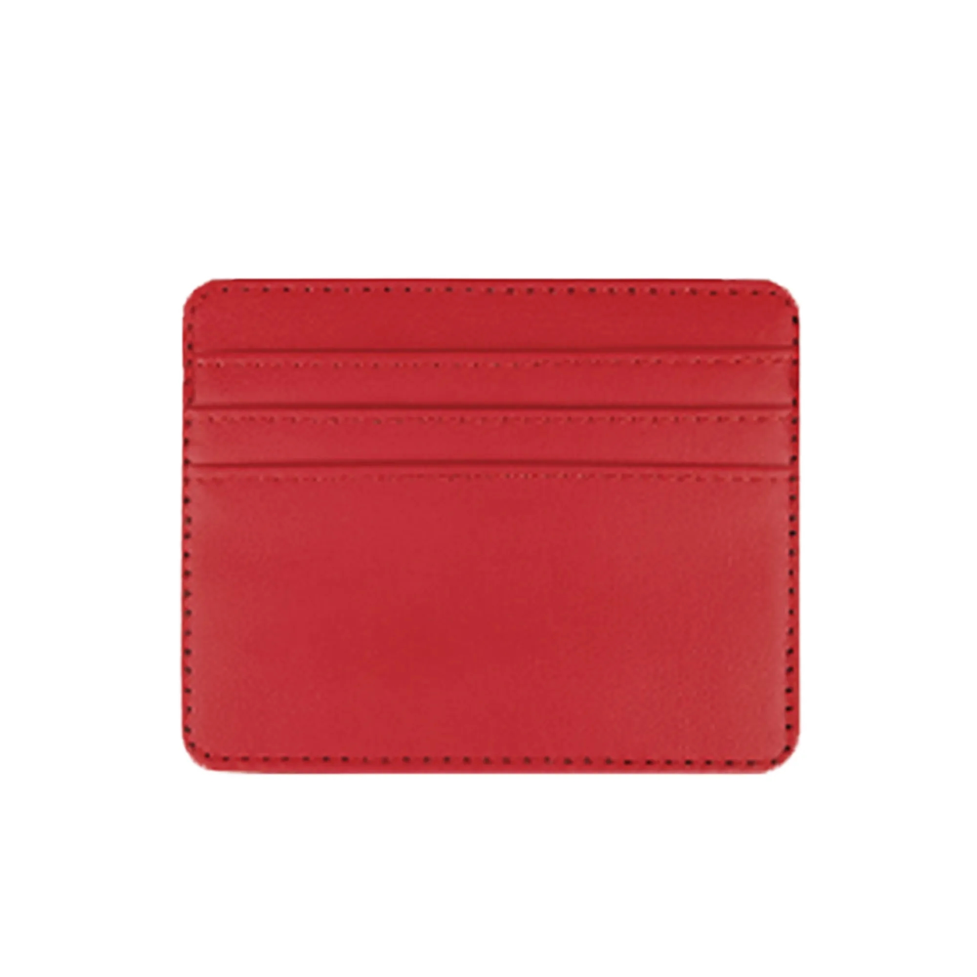 MOQ50 PU Leather Card Holder Multi Slot Wallet 3