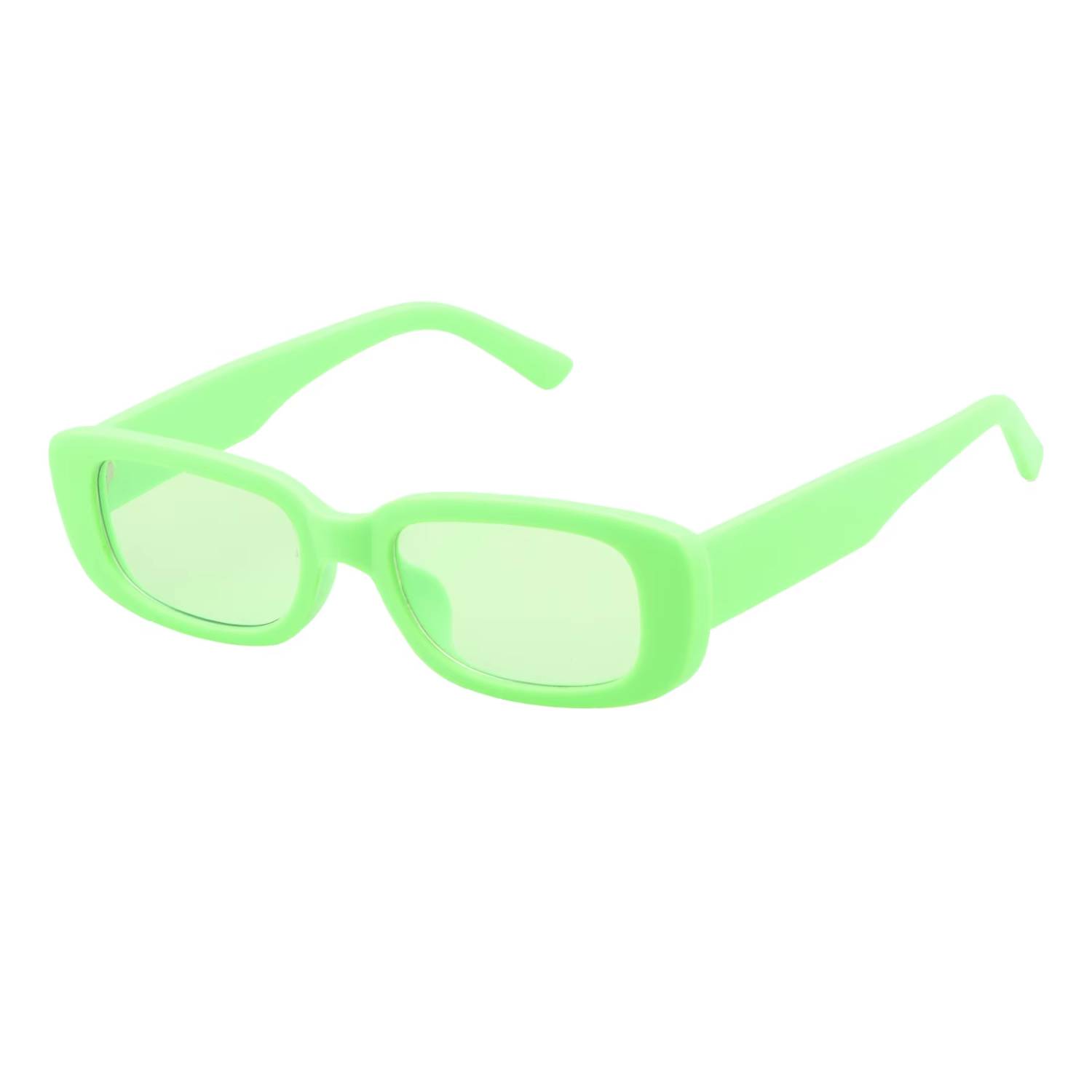 Unisex Rectangle Polycarbonate Sunglasses 8