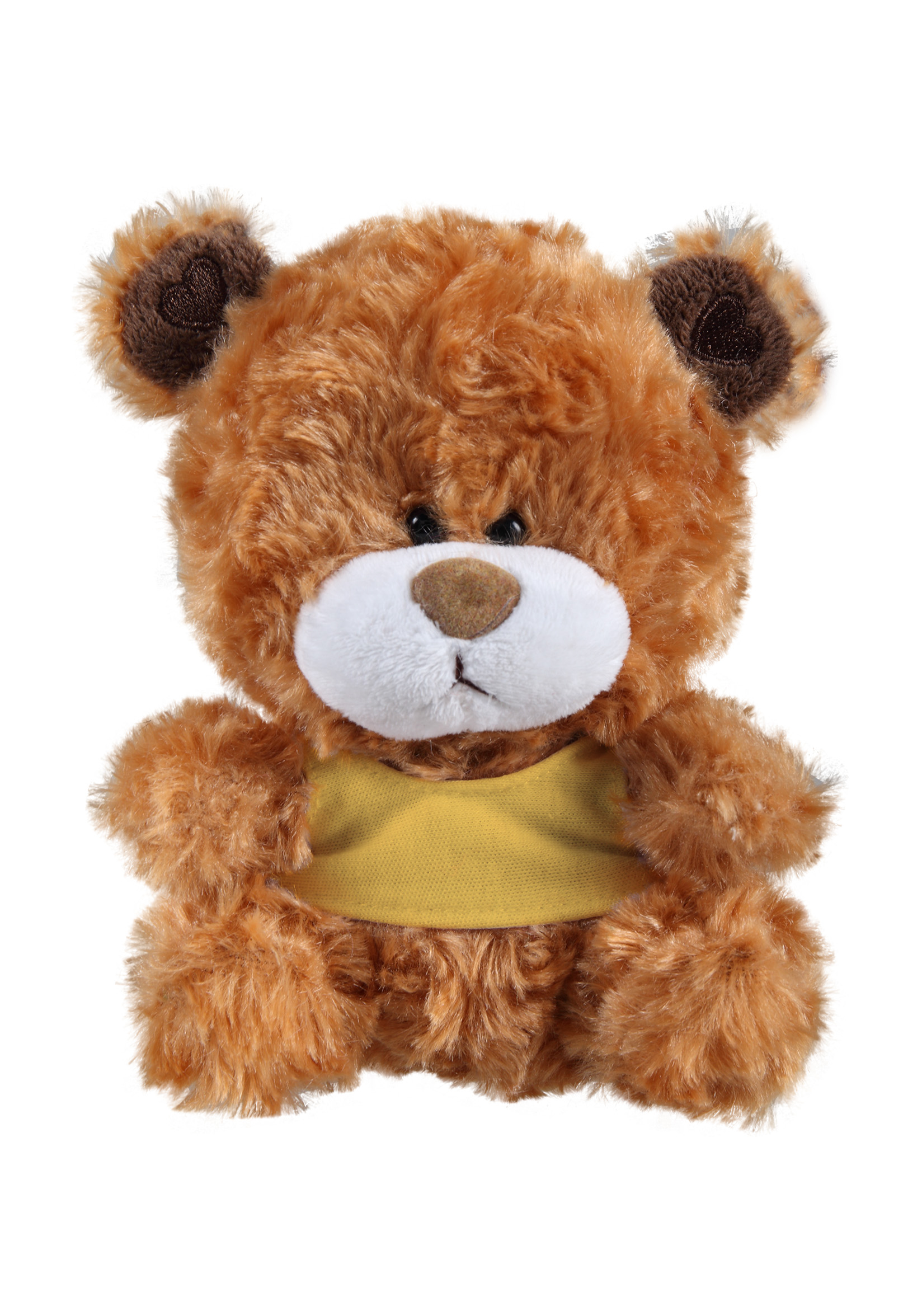 Soft Plush Mocha Qbear with Tank top 19