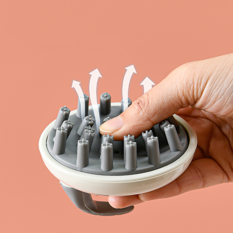 Silicone Shampoo Massage Hair Brush 3