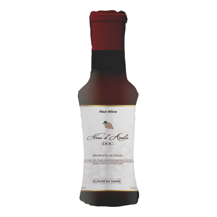 Liquor Bottle Shaped Sublimated Pillow 6