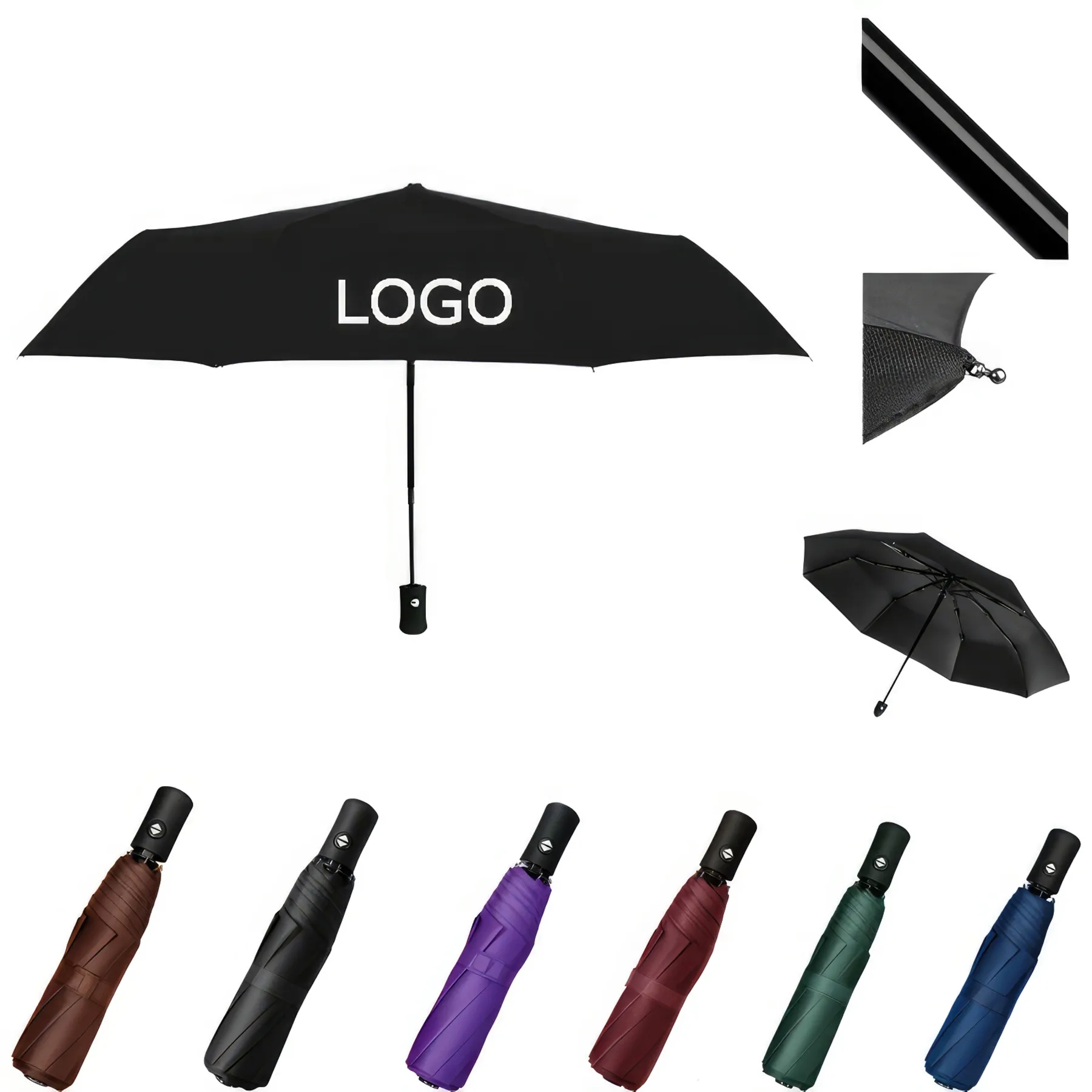 Fully Automatic Folding Umbrella 1