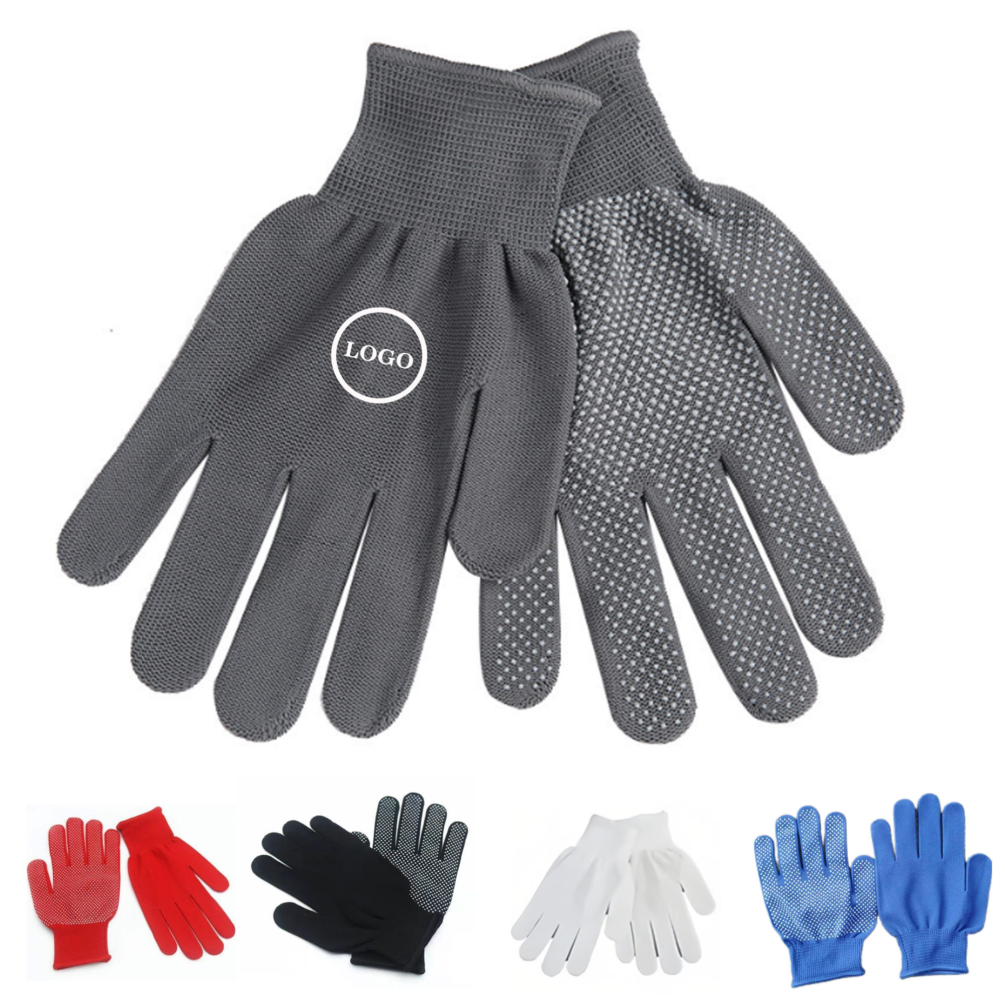 Anti-Slip Nylon Safety Gloves 2