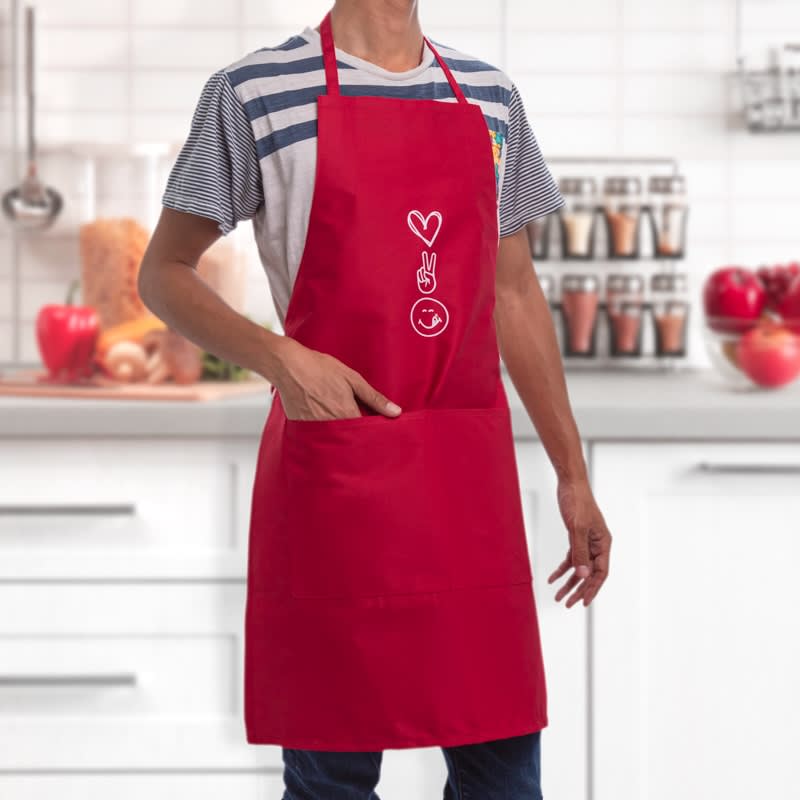 Big Accessories Two-Pocket 30" Apron 23