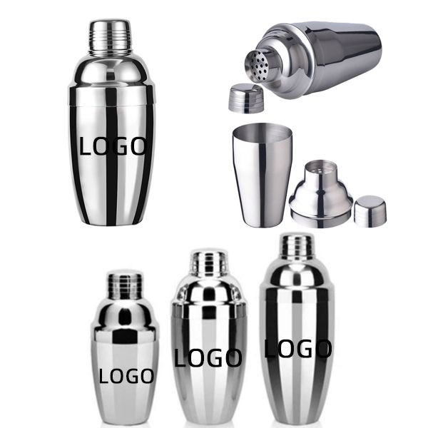 12 oz Stainless Steel Cocktail Shaker 2