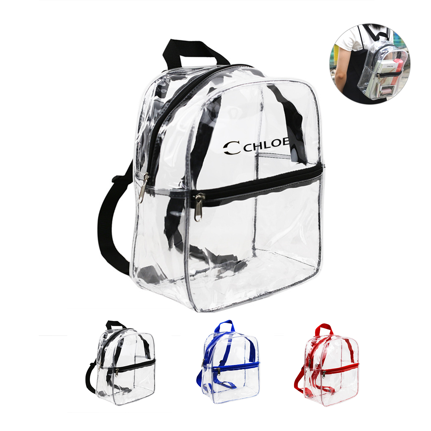 Children Clear Backpack 2