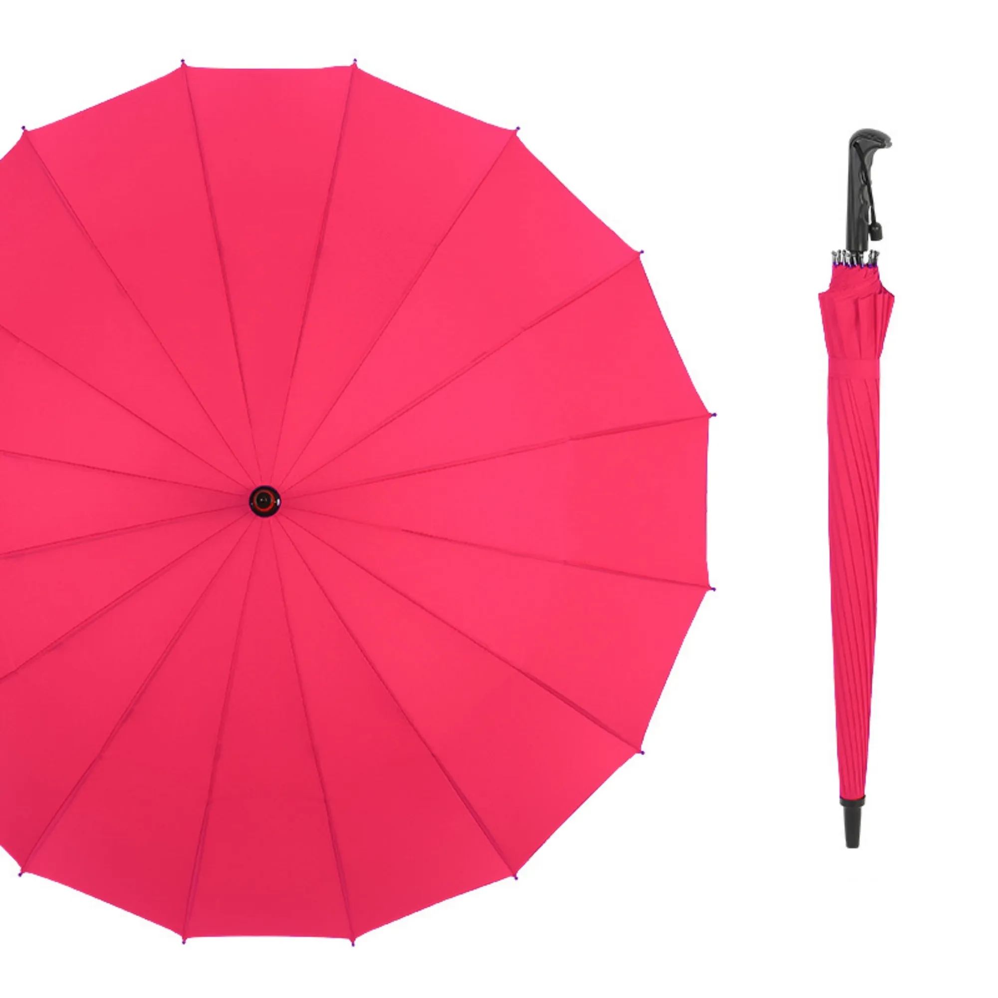 Windproof Umbrella 45 Inch Automatic Open With 16 Ribs 2