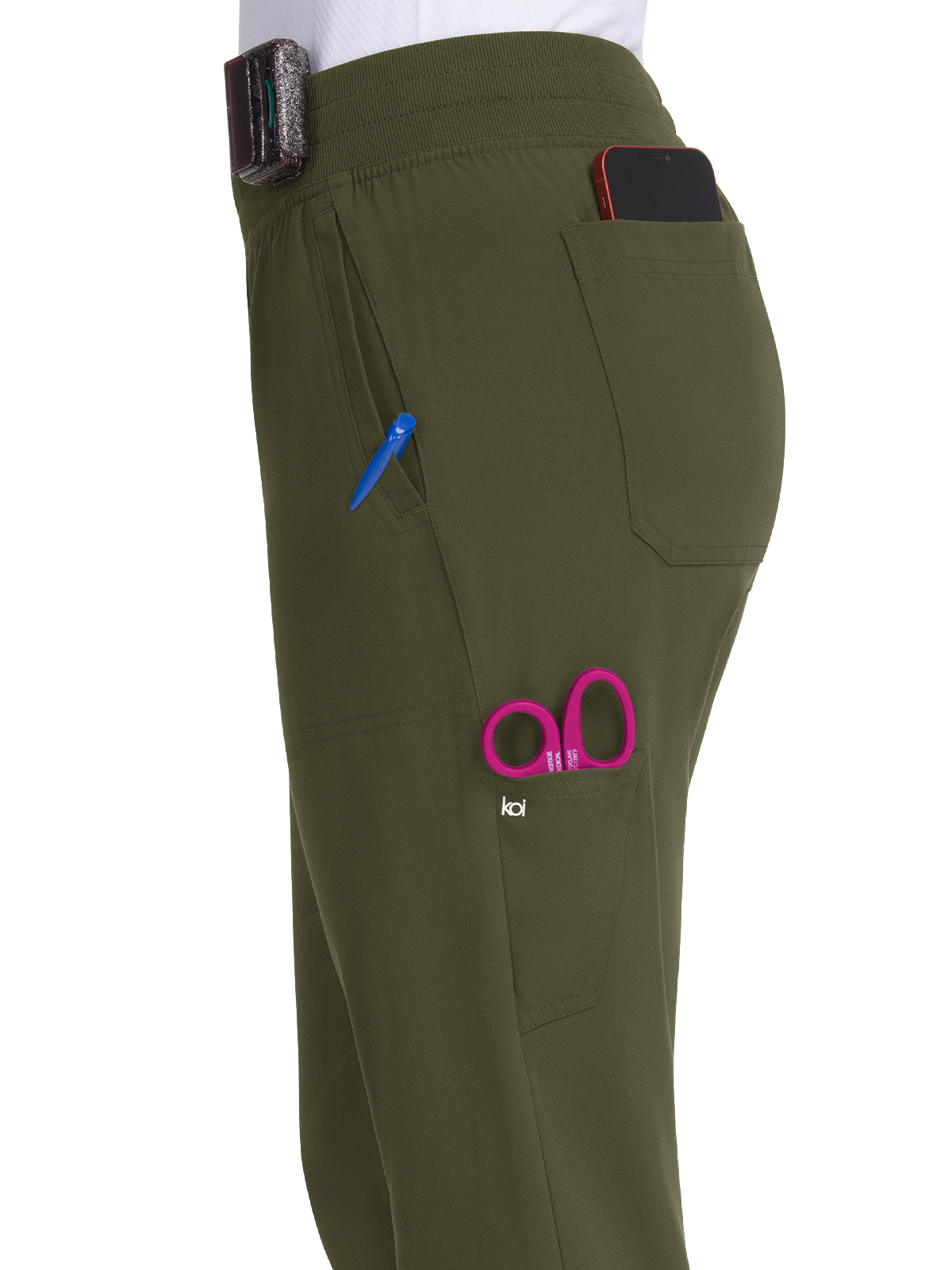 koi - Next Gen - Women's Seven-Pocket Jogger-Style Smart Daily Pant 23