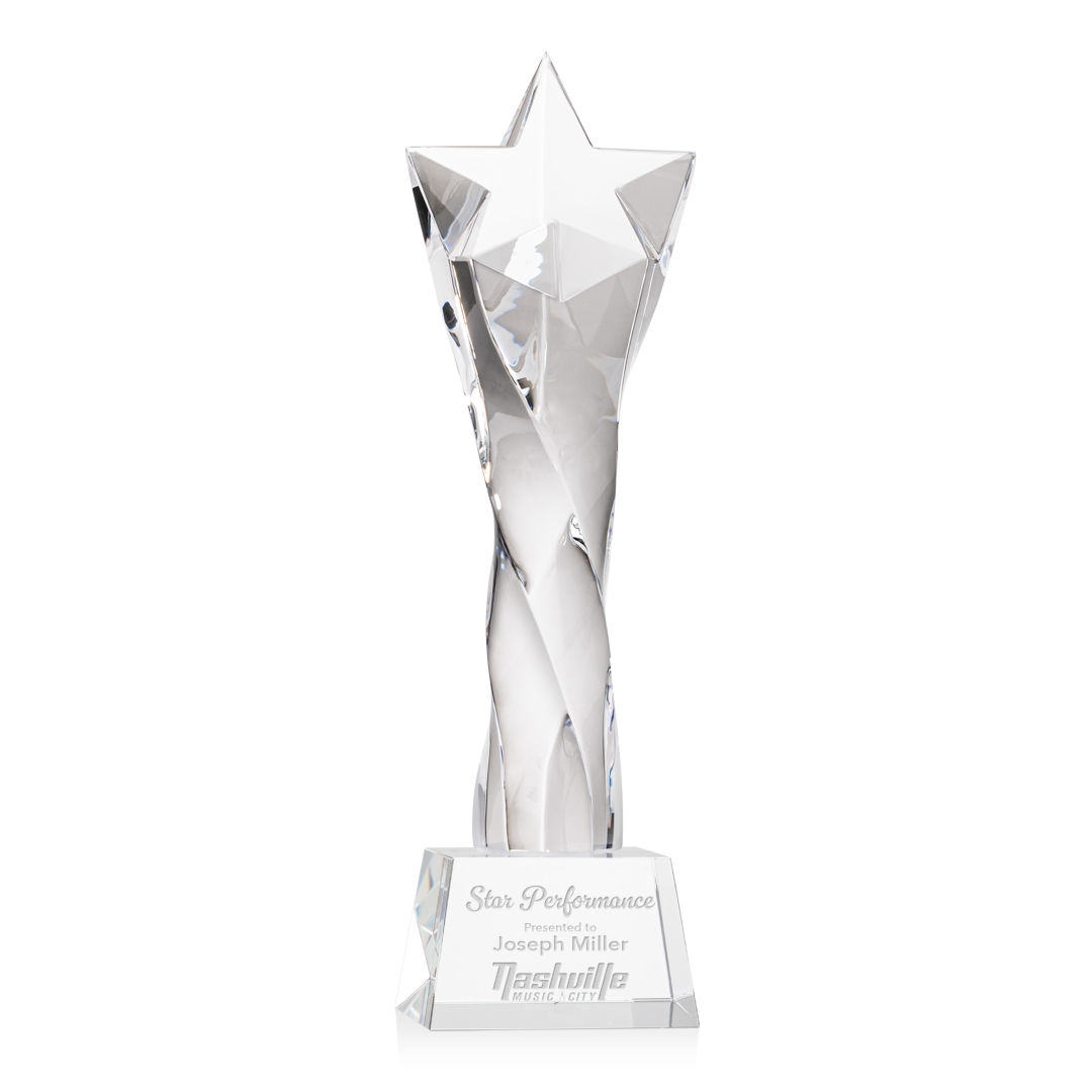 Arlington Star Award on Robson Base - Clear 7