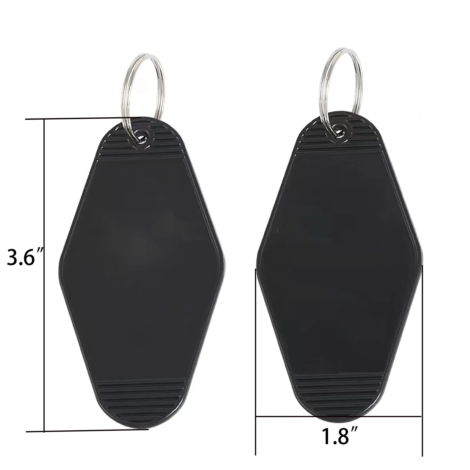 Plastic Motel Key Tag Hotel Keychain 4
