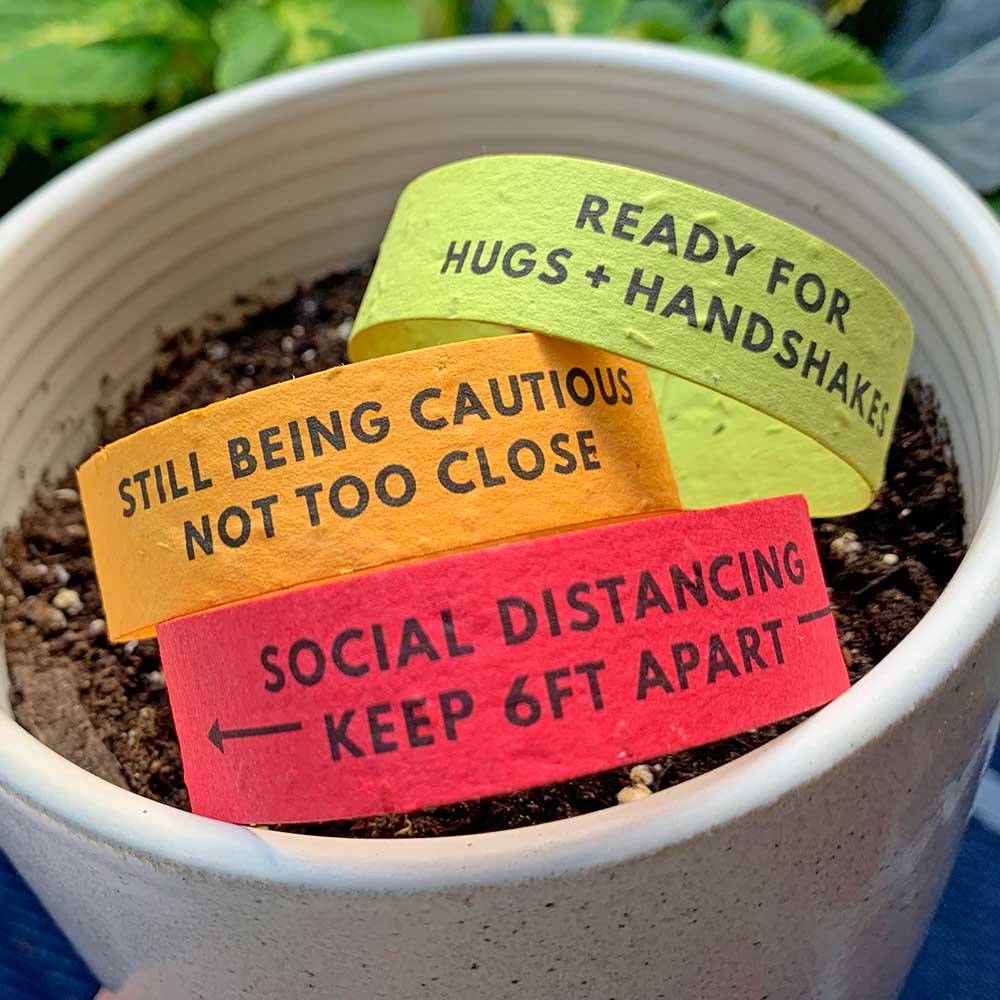 Social Cues Seed Paper Wristbands Long 4