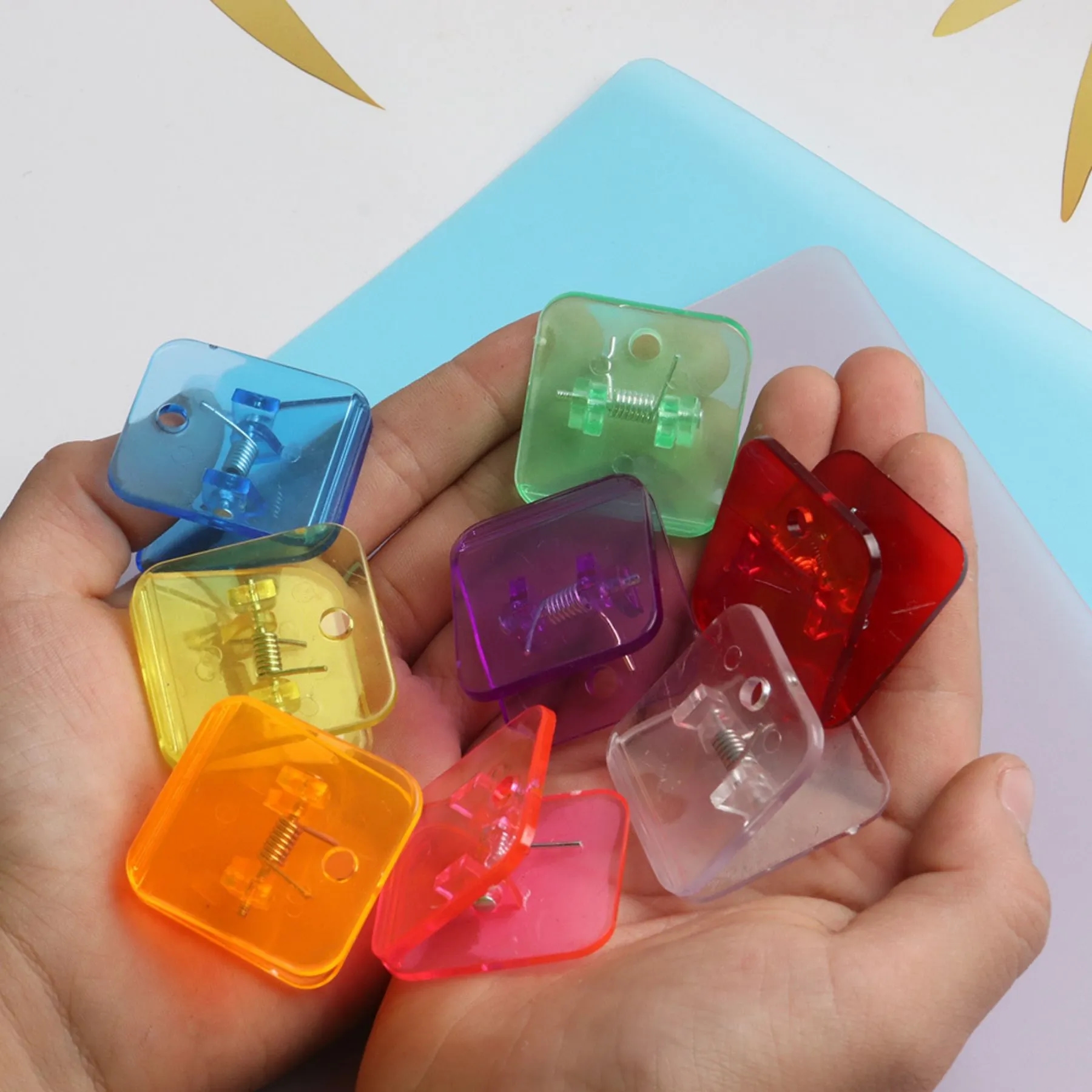 Square Acrylic Clip 4