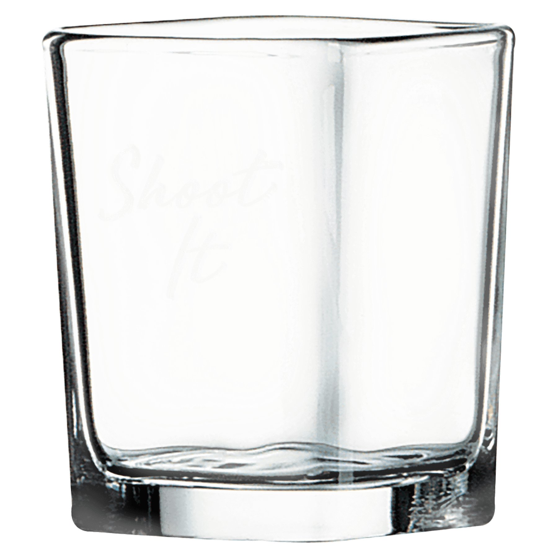 2 1/4 oz. Square Shot Glass 2