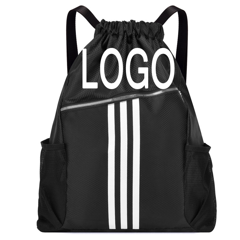 Custom Oxford Fabric Sports & Travel Drawstring Backpack 2