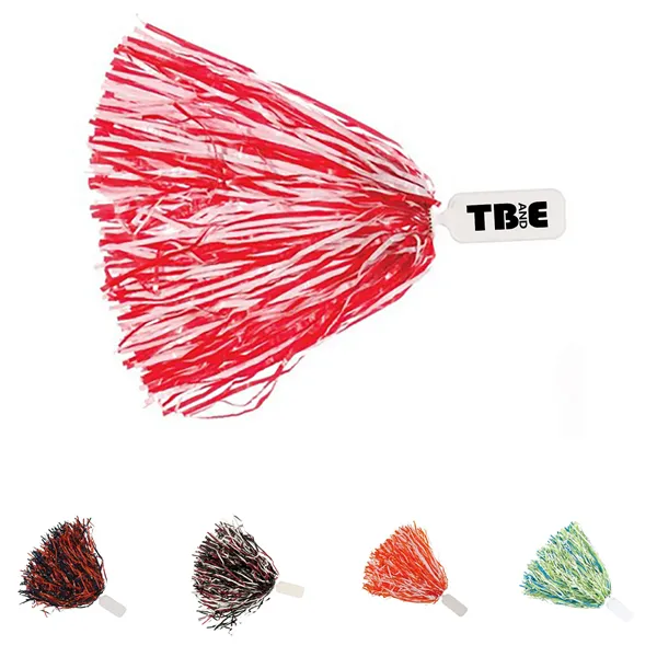 500 Streamer Solid Paddle Handle Poms
