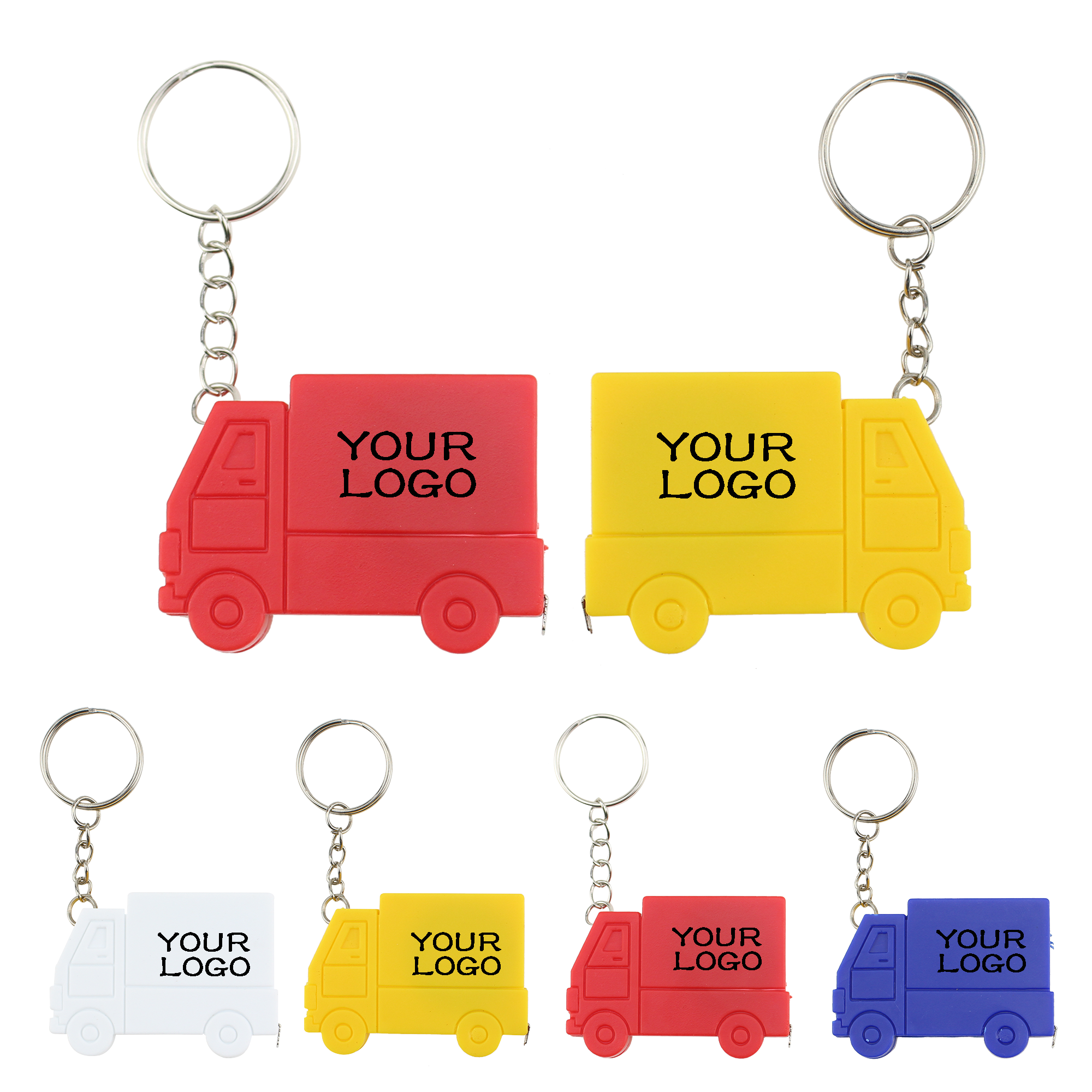 MOQ 20 PCS Promotional Truck-Shaped Measuring Tape 2