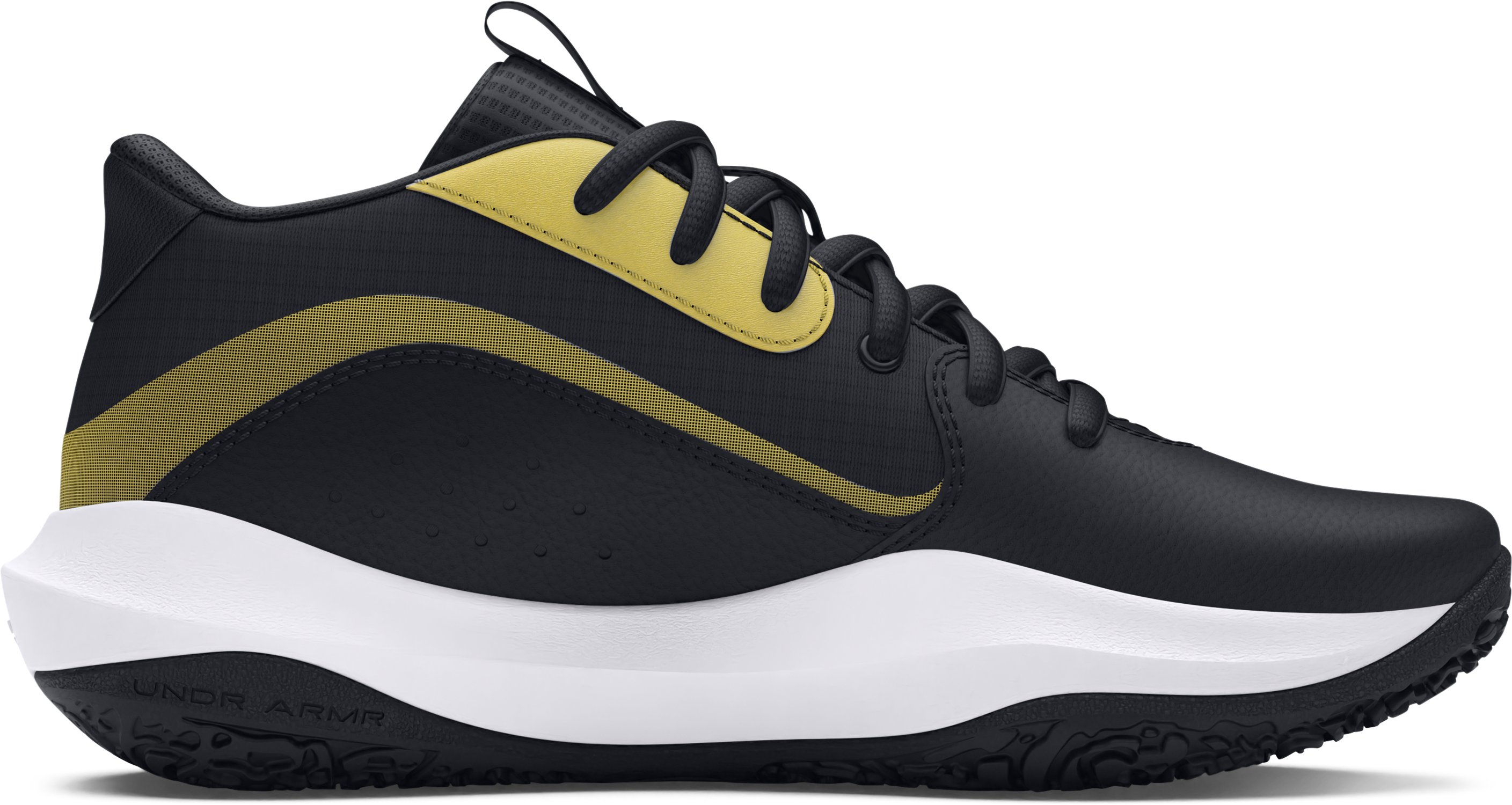 UA Lockdown 7 Grade School Basketball Shoes 2