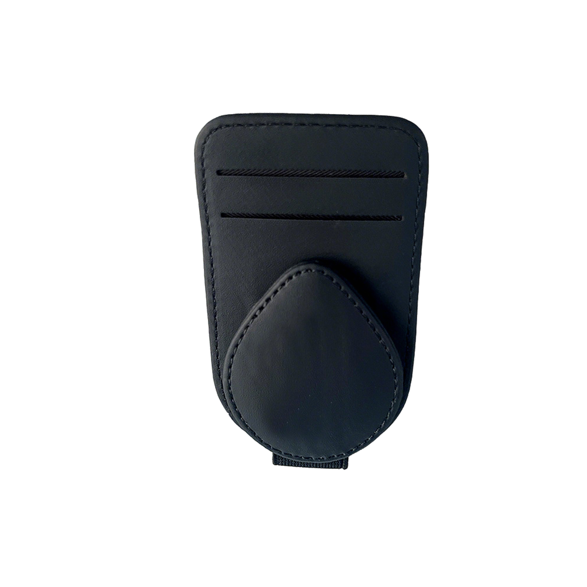 Magnetic Visor Eyewear Holder Leather Wrap 3