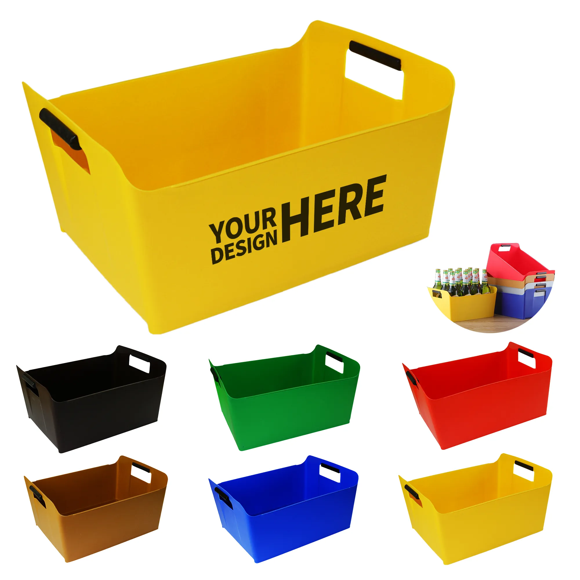 Large-Capacity Bar Restaurant Home Beer Storage Ice Bucket
