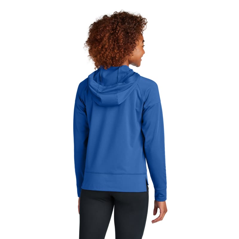 Sport-Tek Women's Sport-Wick Stretch 1/2-Zip Hoodie, custom hoodie or sweatshirt with logo imprint 25