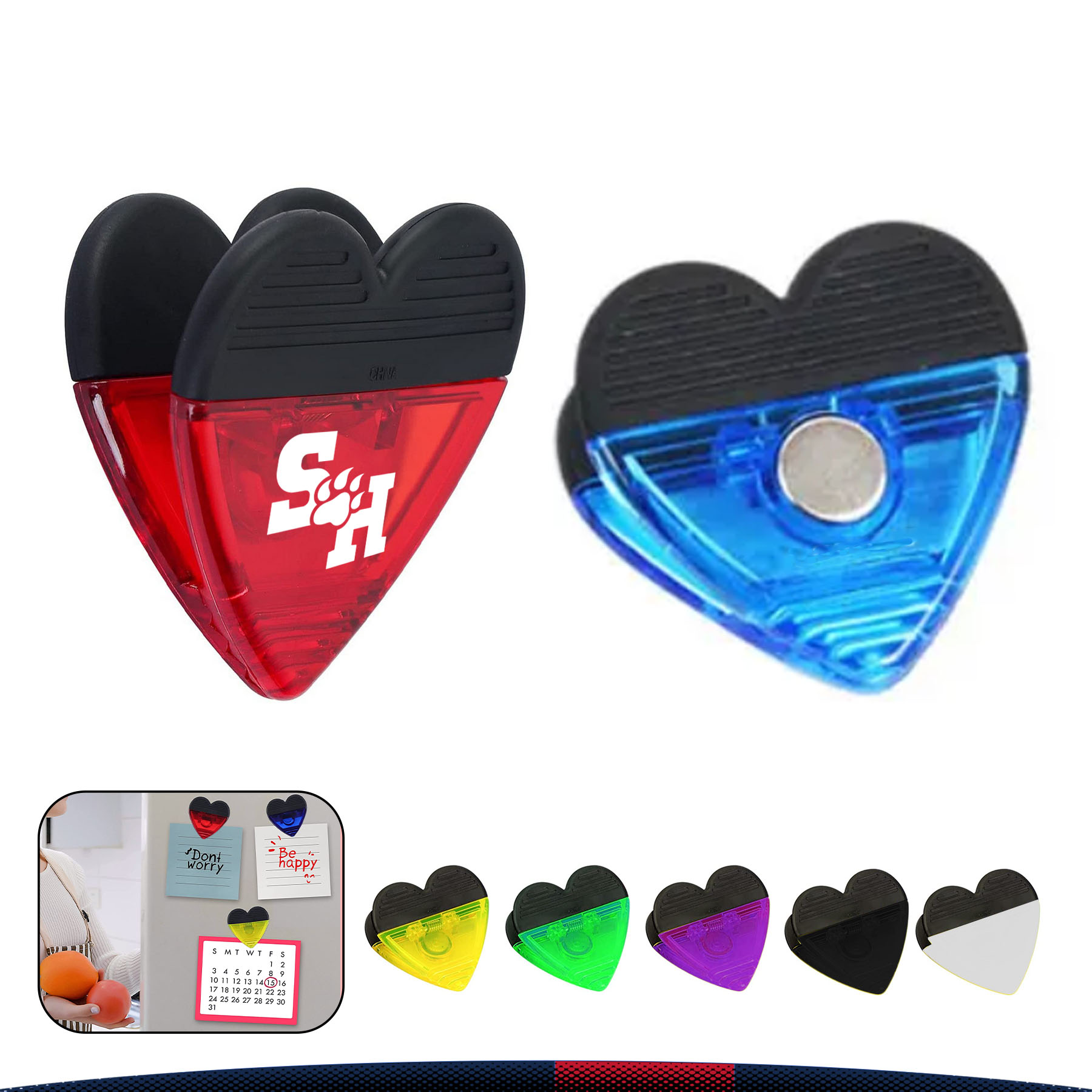 Heart-Shaped Magnetic Clip 8