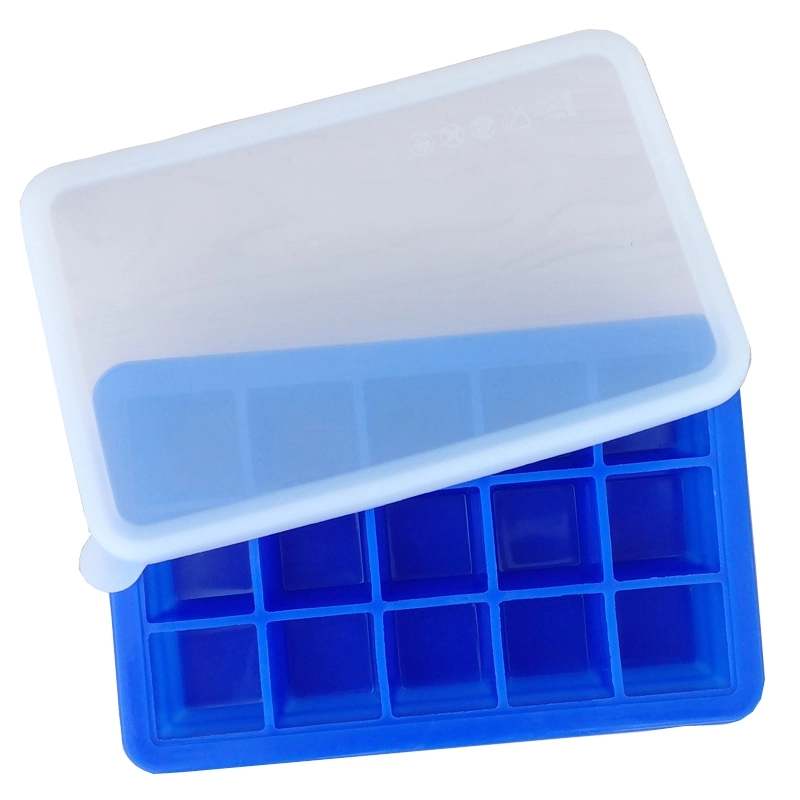 Custom Silicone Baby Food Storage & Ice Cube Freezer Tray 3