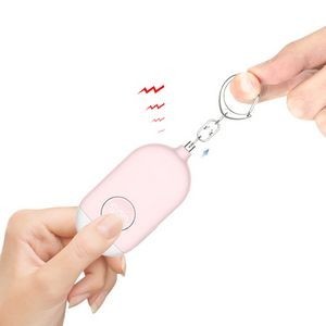 120DB Portable Self Defense Alarm Keychain With Flashlight 18