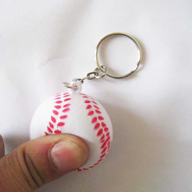 2 in 1 Custom Sports Key Ring and Stress Ball 2