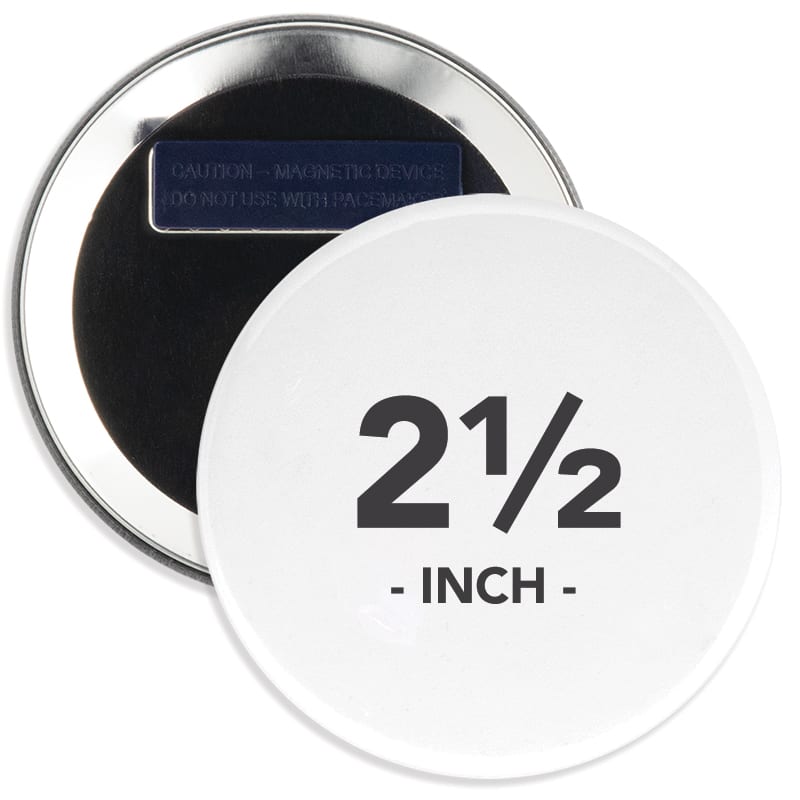 2.5 Inch Round Wearable Clothing Magnet Buttons 6