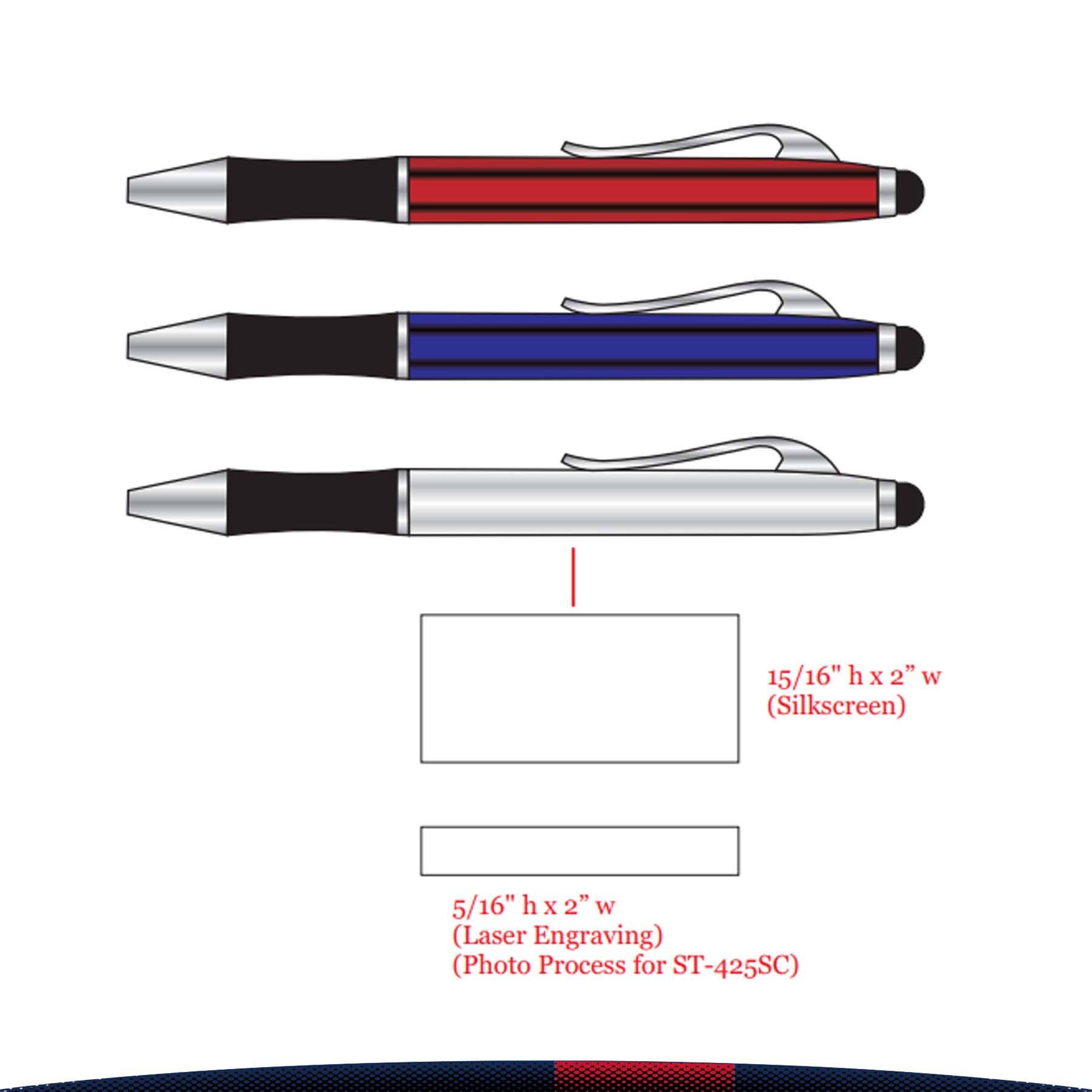 Polmec 2in1 Stylus Pen 3