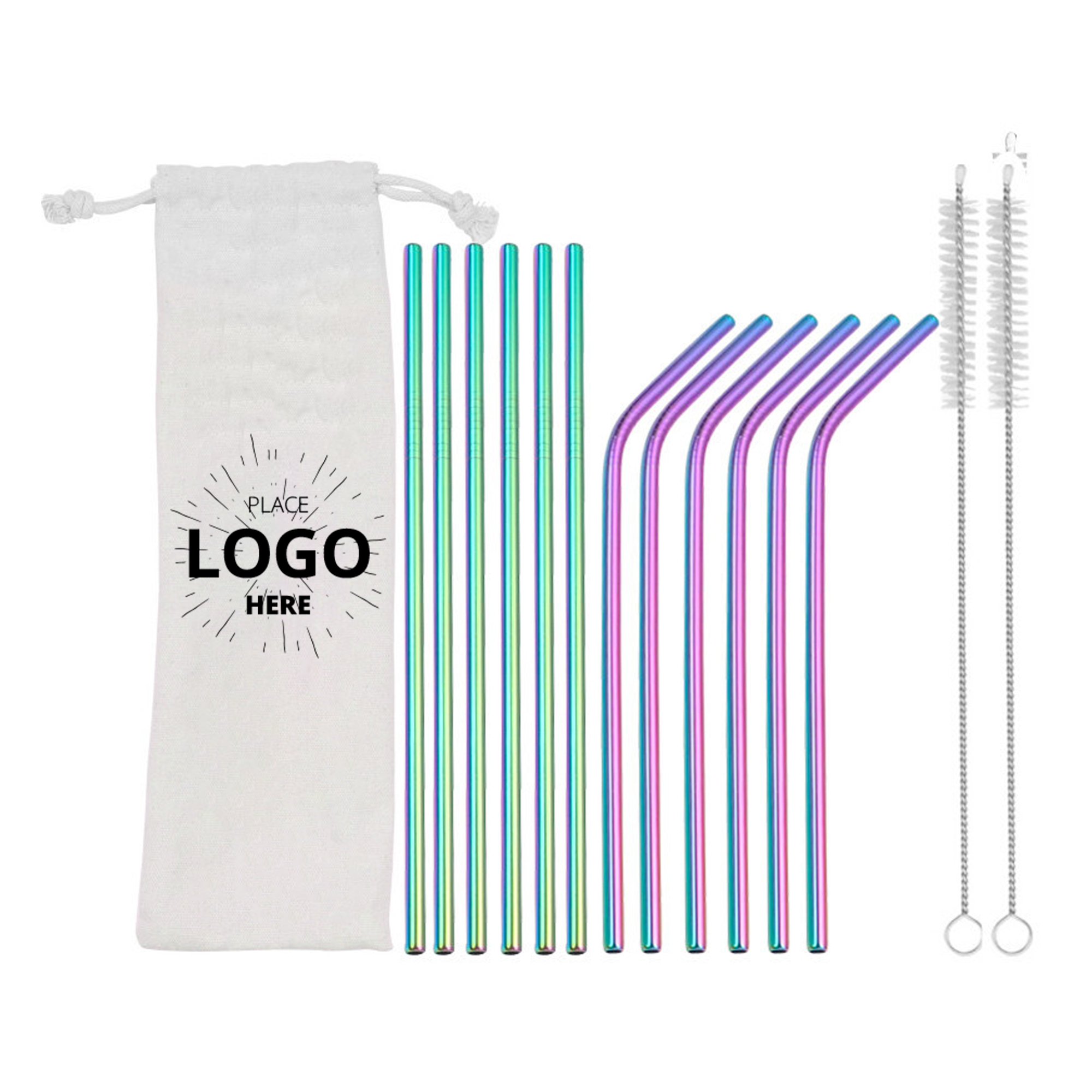 Reusable Metal Straw Set 1