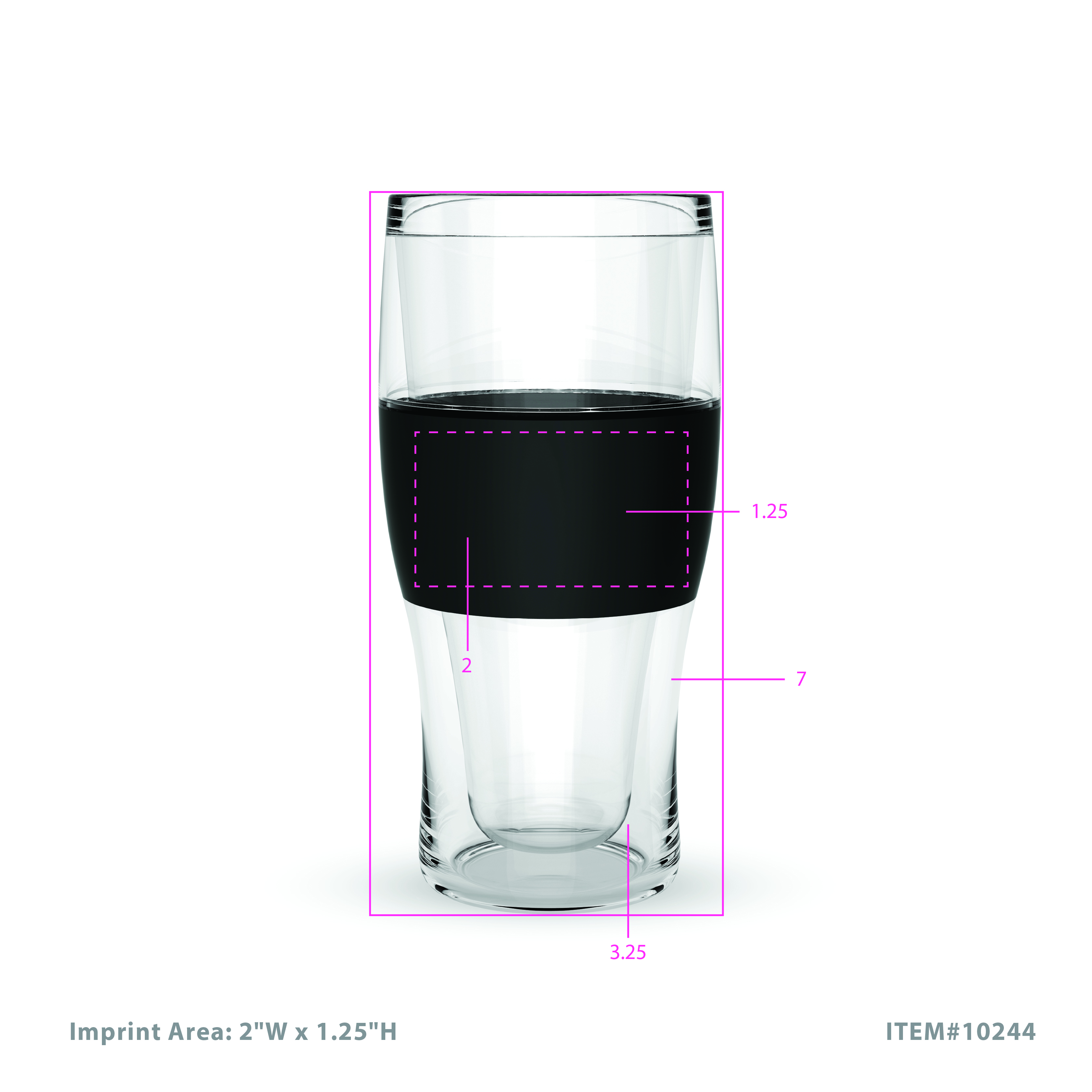 HOST® FREEZE™ Beer Pint, set of 2 26