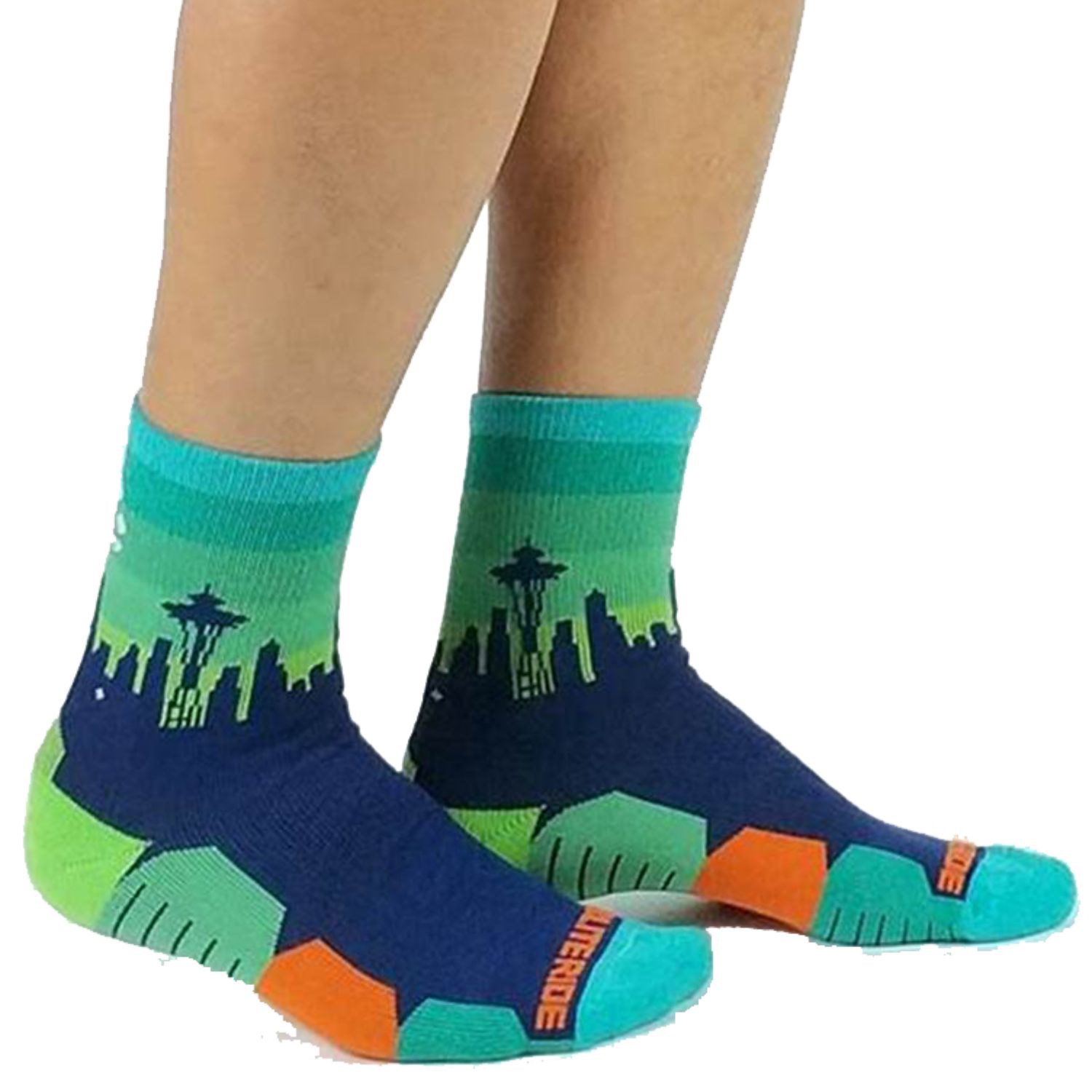 Ankle cut custom knit casual Socks, 200 needles 6