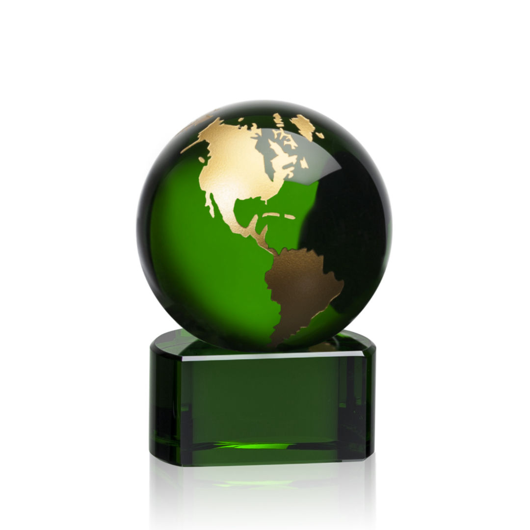 Marcana Globe Award - Green/Gold 2