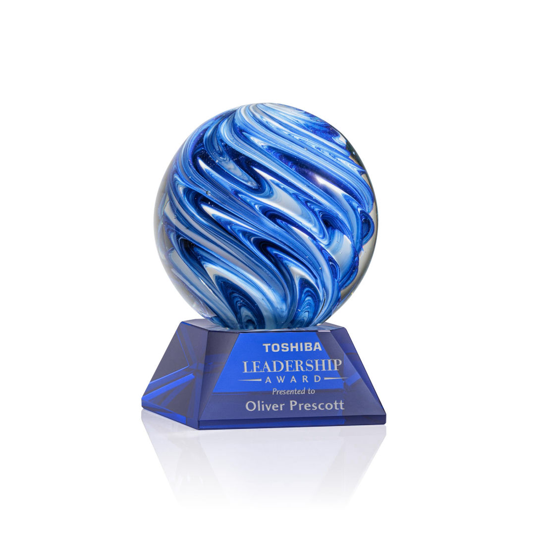 Naples Award on Sheffield Base - Blue 8