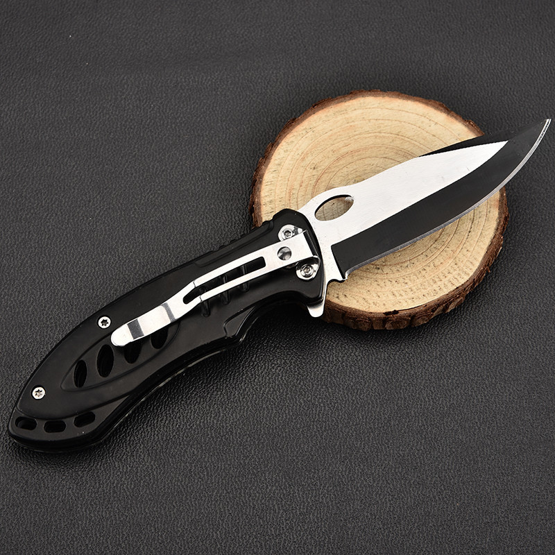 Camouflage Stainless Steel Folding Pocket Knife 7