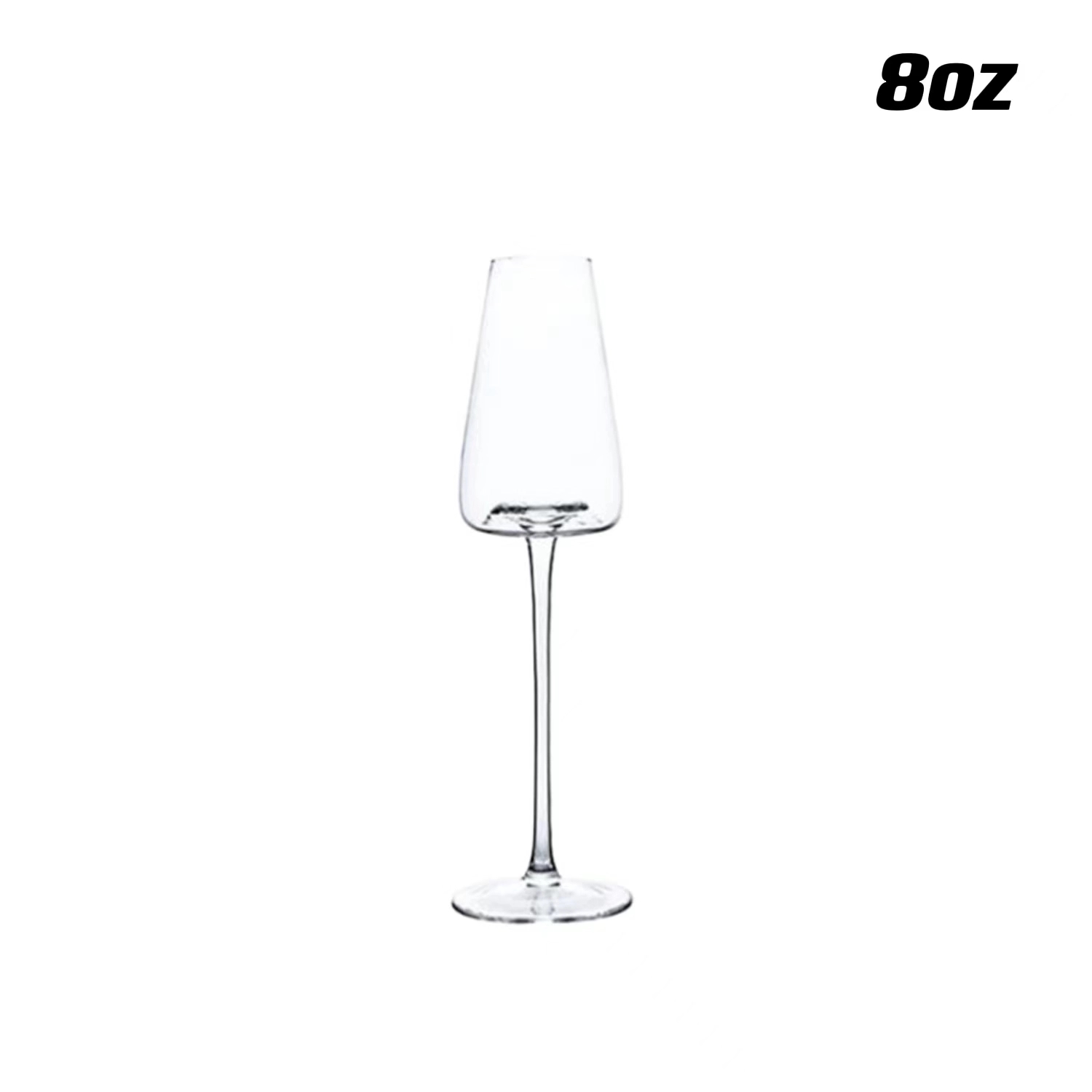 8 / 11.5 / 19.8 / 24 oz Burgundy Wine Glass Champagne Cups 4