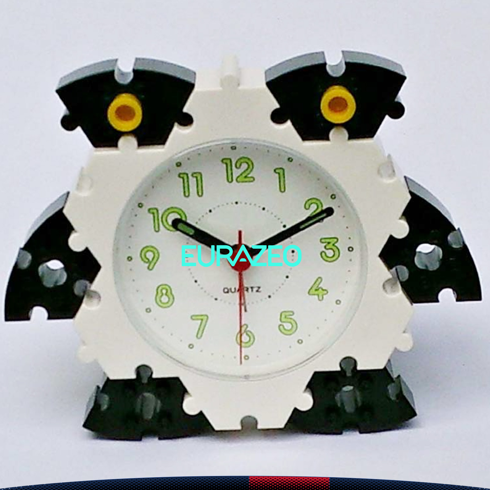 DIY Building Block Assembled Alarm Clock 3