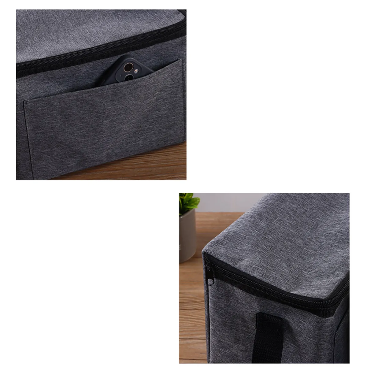 Portable Outdoor Foldable Camping Lunch Insulation Bags pack 6