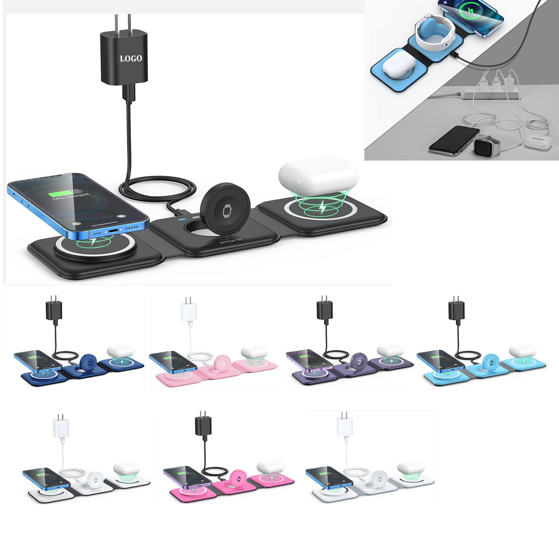 Wireless Charger 3 in 1 6