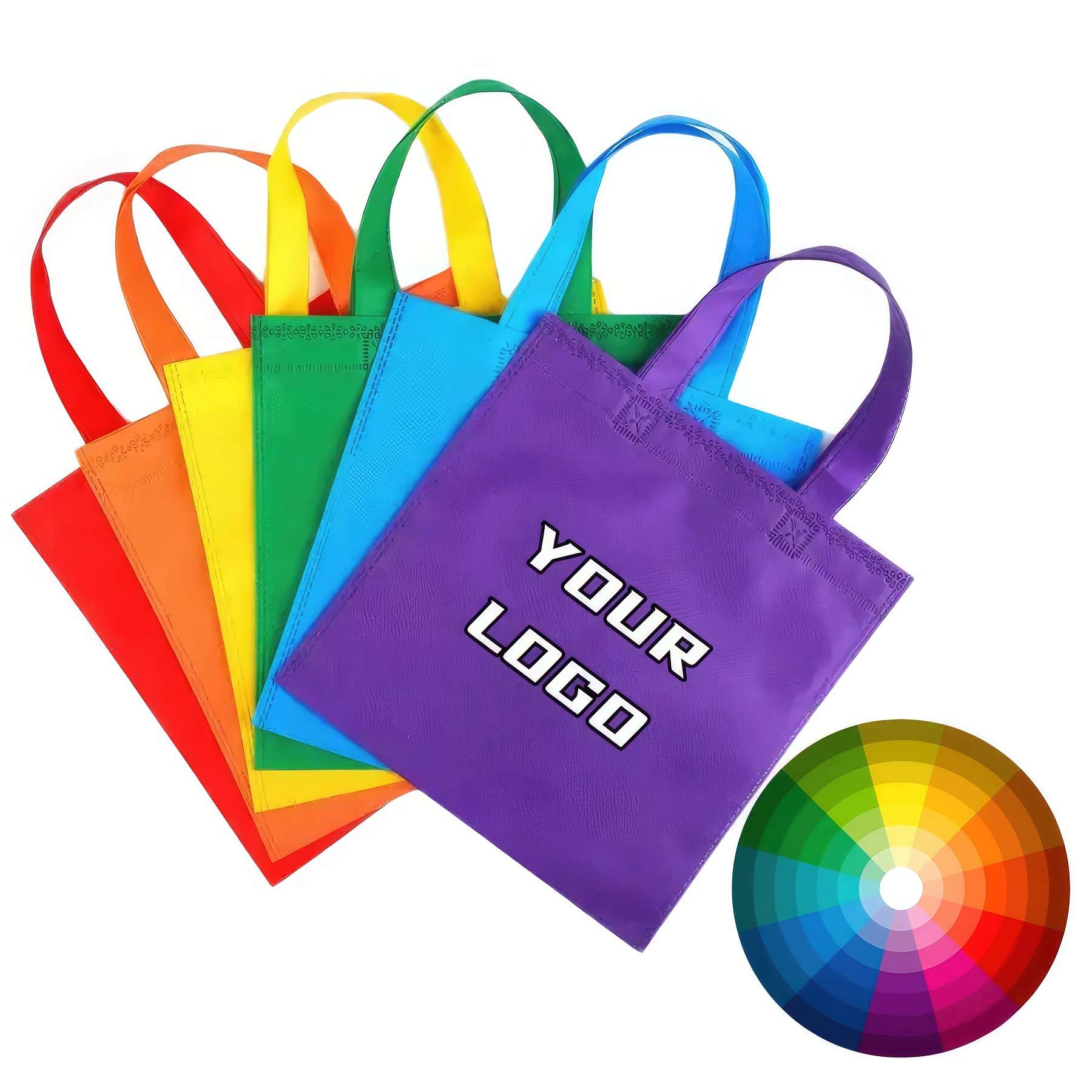 Customized Cheap Nonwoven Shopping Tote Bags 2
